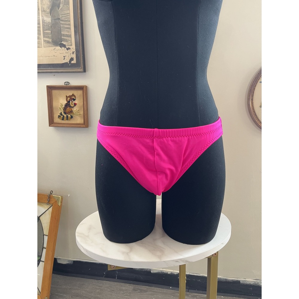 Men's Vintage Hot Line Houston Texas Hot Pink Bikini Bottoms Briefs Size Small